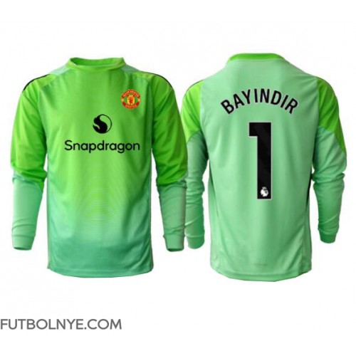 Camiseta Manchester United Altay Bayindir #1 Portero Tercera Equipación 2025-26 manga larga